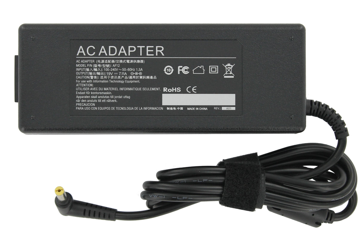 Udskiftning af bærbar adapter 135W