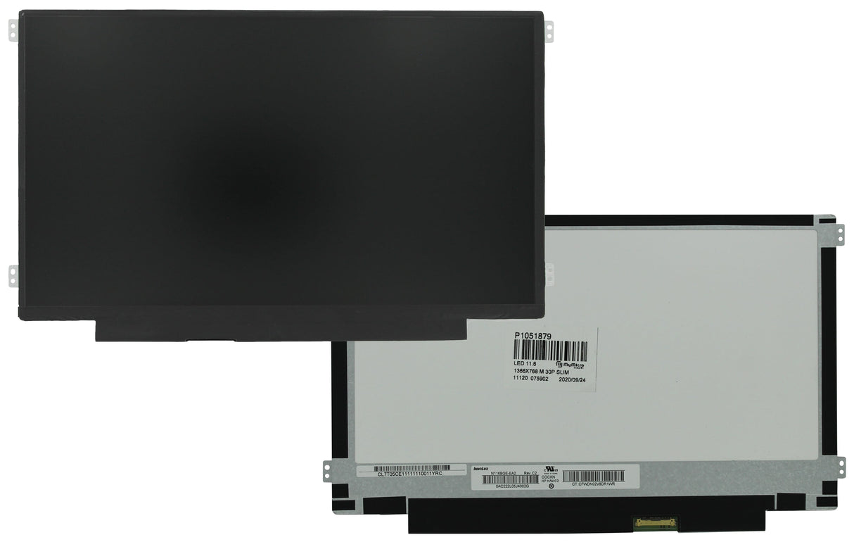 OEM 11,6 tommers LCD -skjerm 1366x768 MAT 30PIN EDP