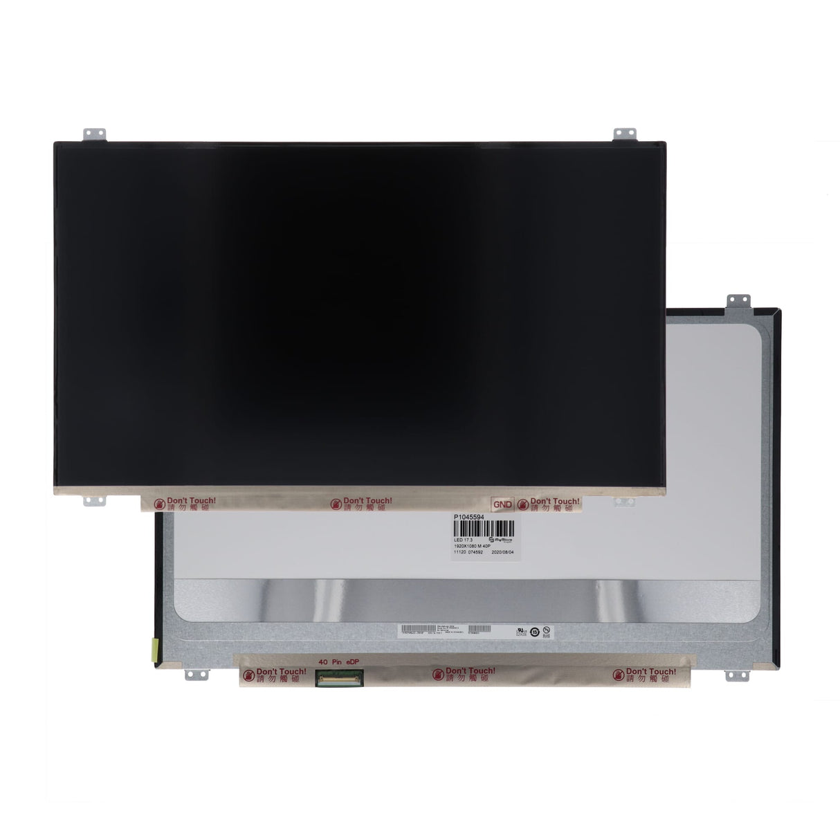 OEM 17,3 tommer LCD -skærm 1920x1080 Mat 40pin, 144Hz