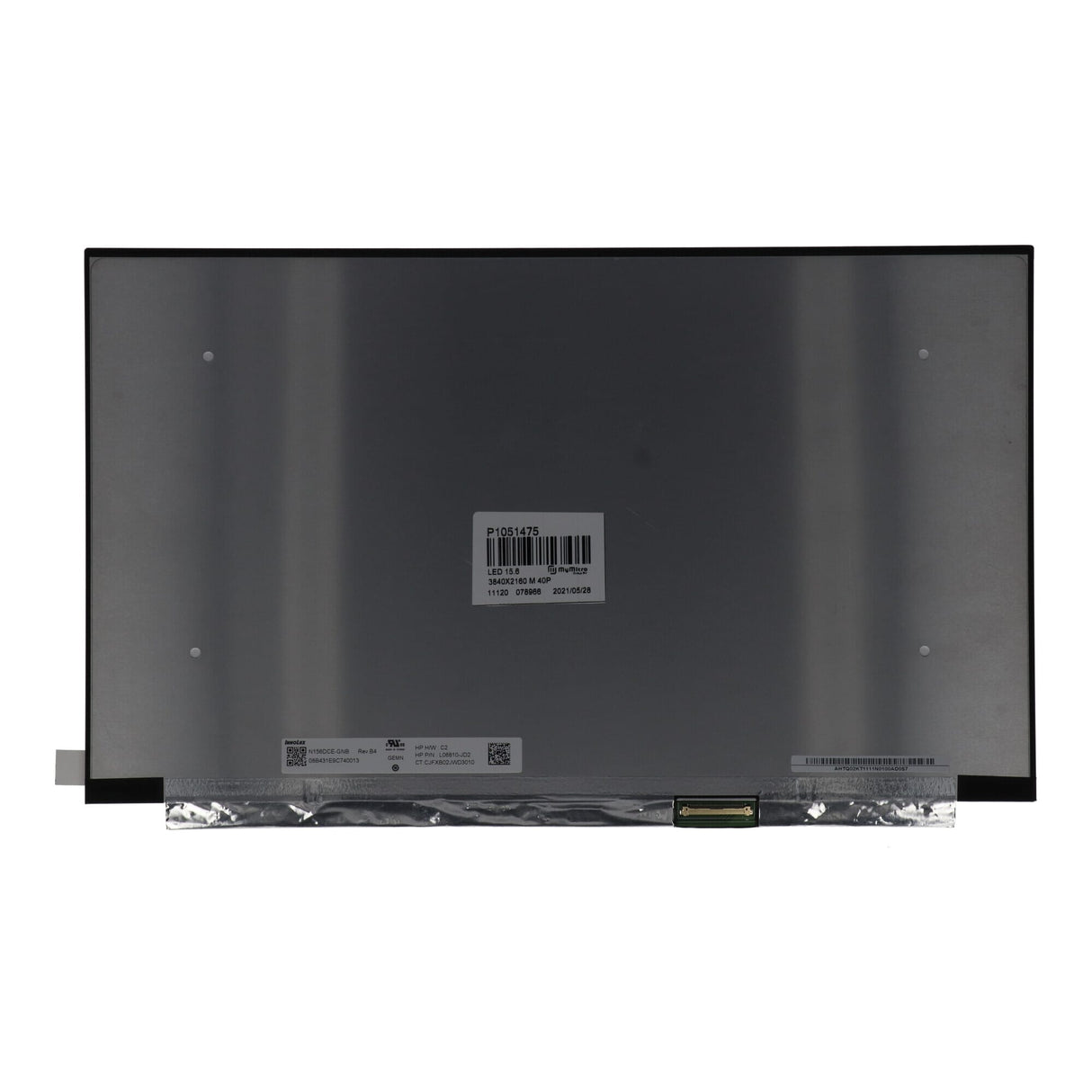 15.6 inch LCD screen 3840x2160 matte 40pin eDP, IPS