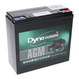 Dyno Eoraip dyno ceallraí aigéad luaidhe 12v 27.2ah