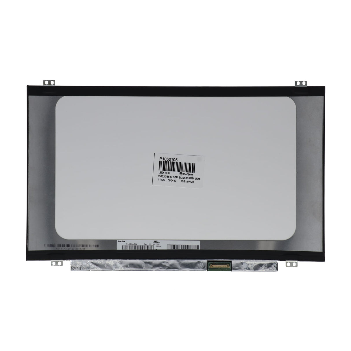 OEM 14,0 tum LCD -skärm 1366x768 MAT 30PIN EDP