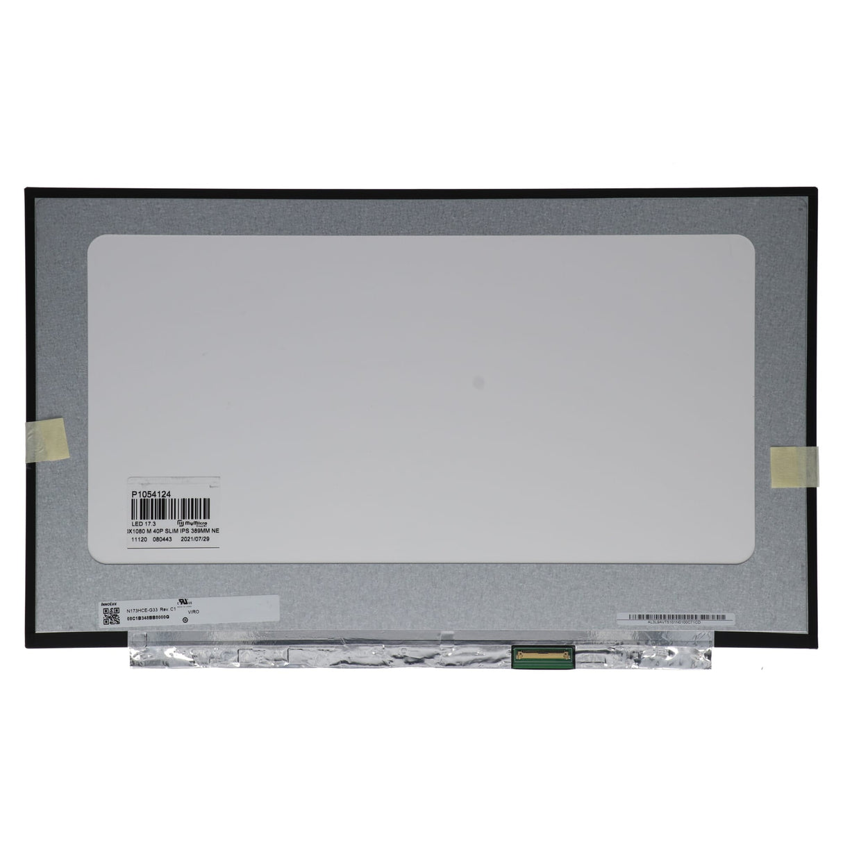 OEM 17.3 inch LCD Scherm 1920x1080 Mat 40Pin eDP, IPS, 144Hz