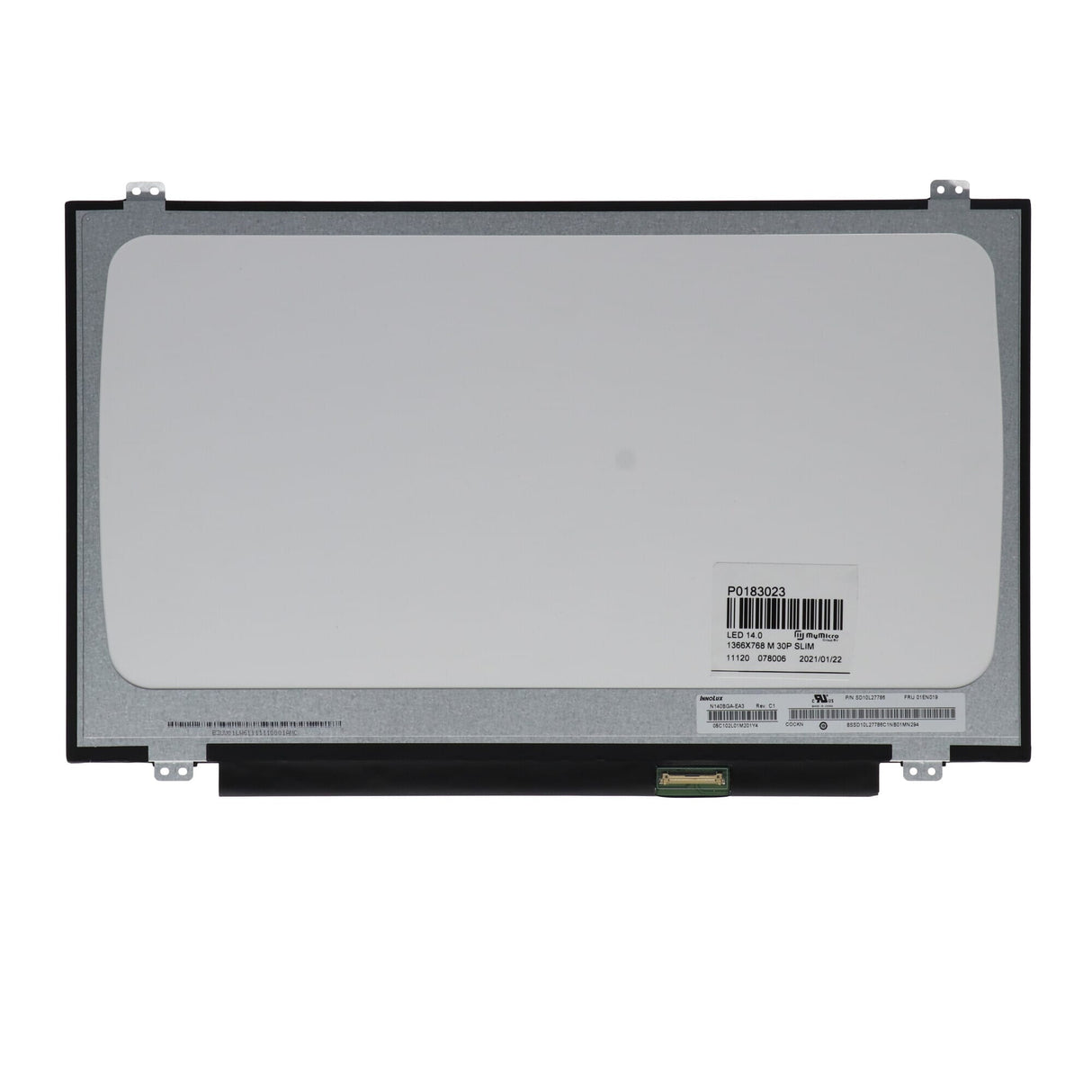 OEM 14.0 Zoll LCD Bildschirm 1366x768 Glanz 30pin EDP