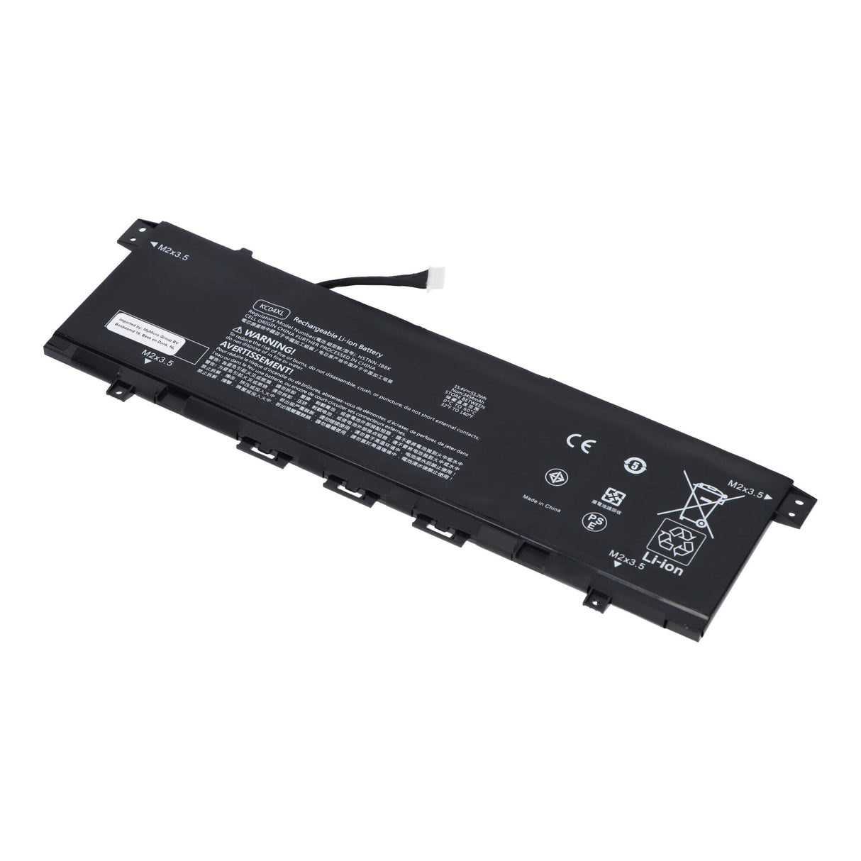 Ersatz -Laptop -Akku 3400 mAh