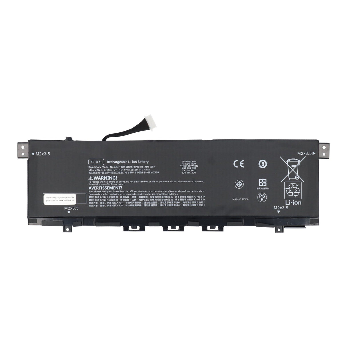 Ersatz Laptop Batterie 3400 Mah