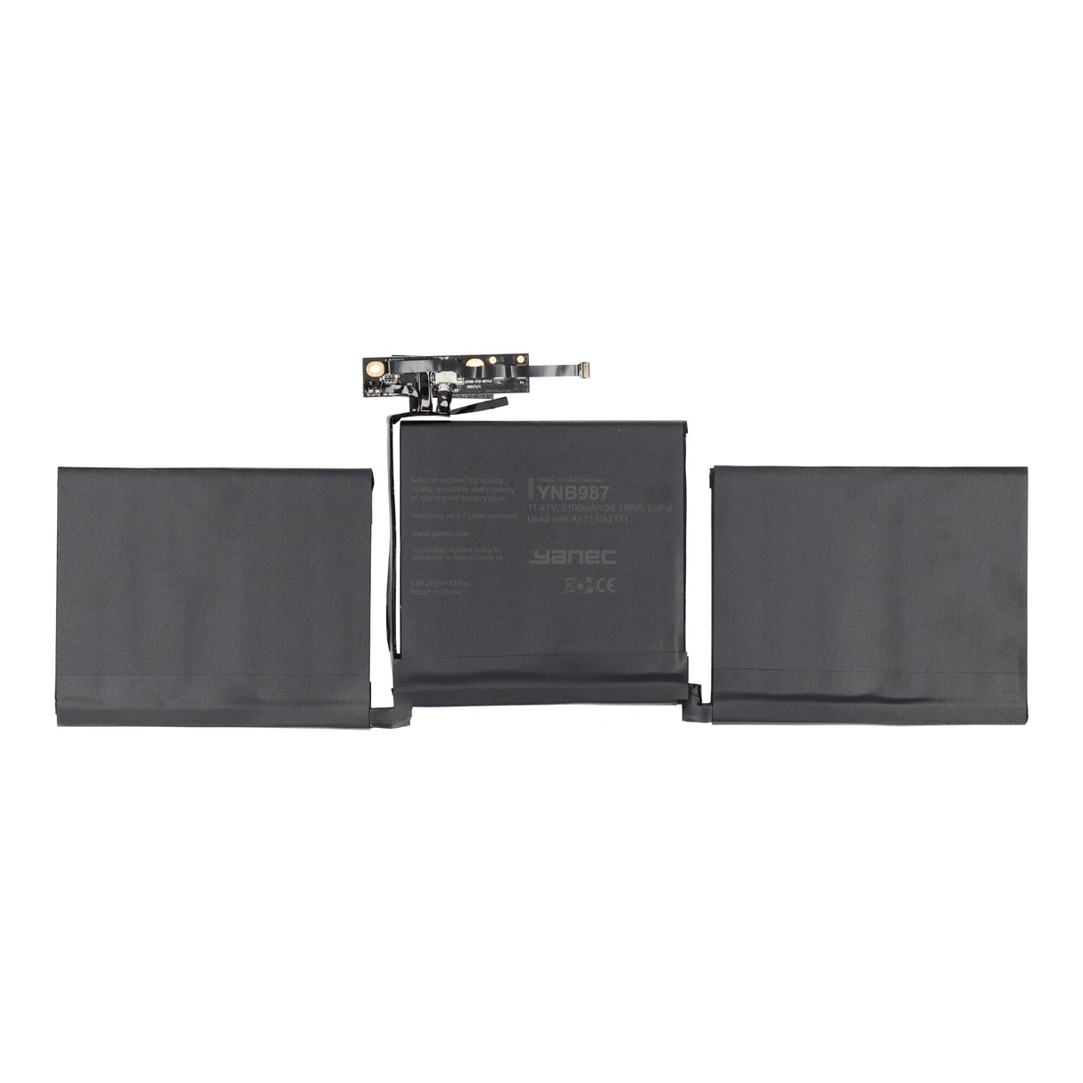 Yanec macbook battery 5100mah