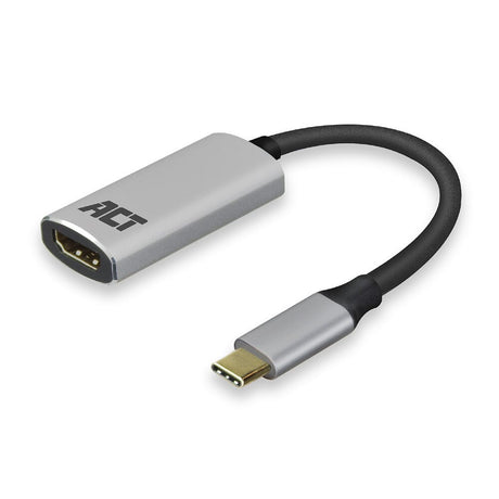 Act USB-C į HDMI adapterį ac7010 pilka, juoda