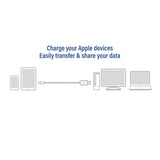 Act USB A to Lightning charging and data cable 2m MFI certified