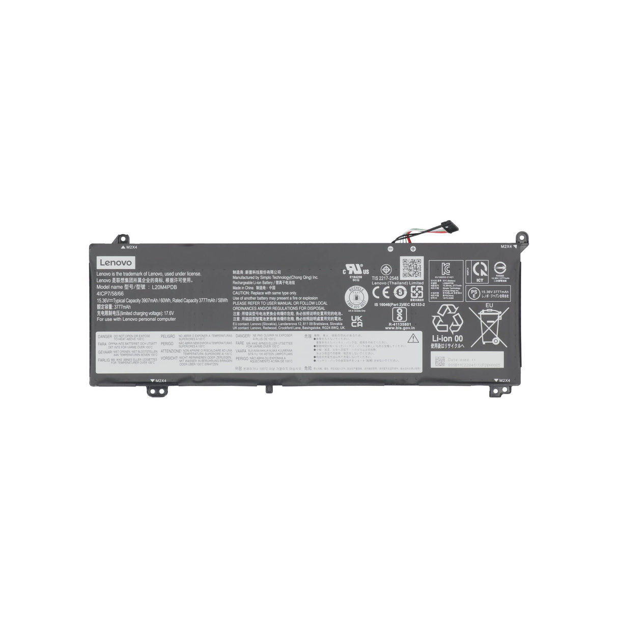 Lenovo notebook baterie 3770 mAh
