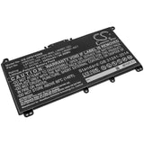 Erstatning Laptop Battery 3400mAh