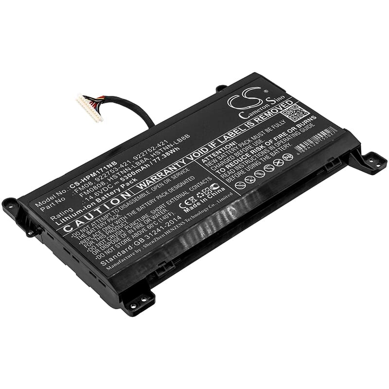 Replacement Laptop Battery 5300MAH (12 pins)