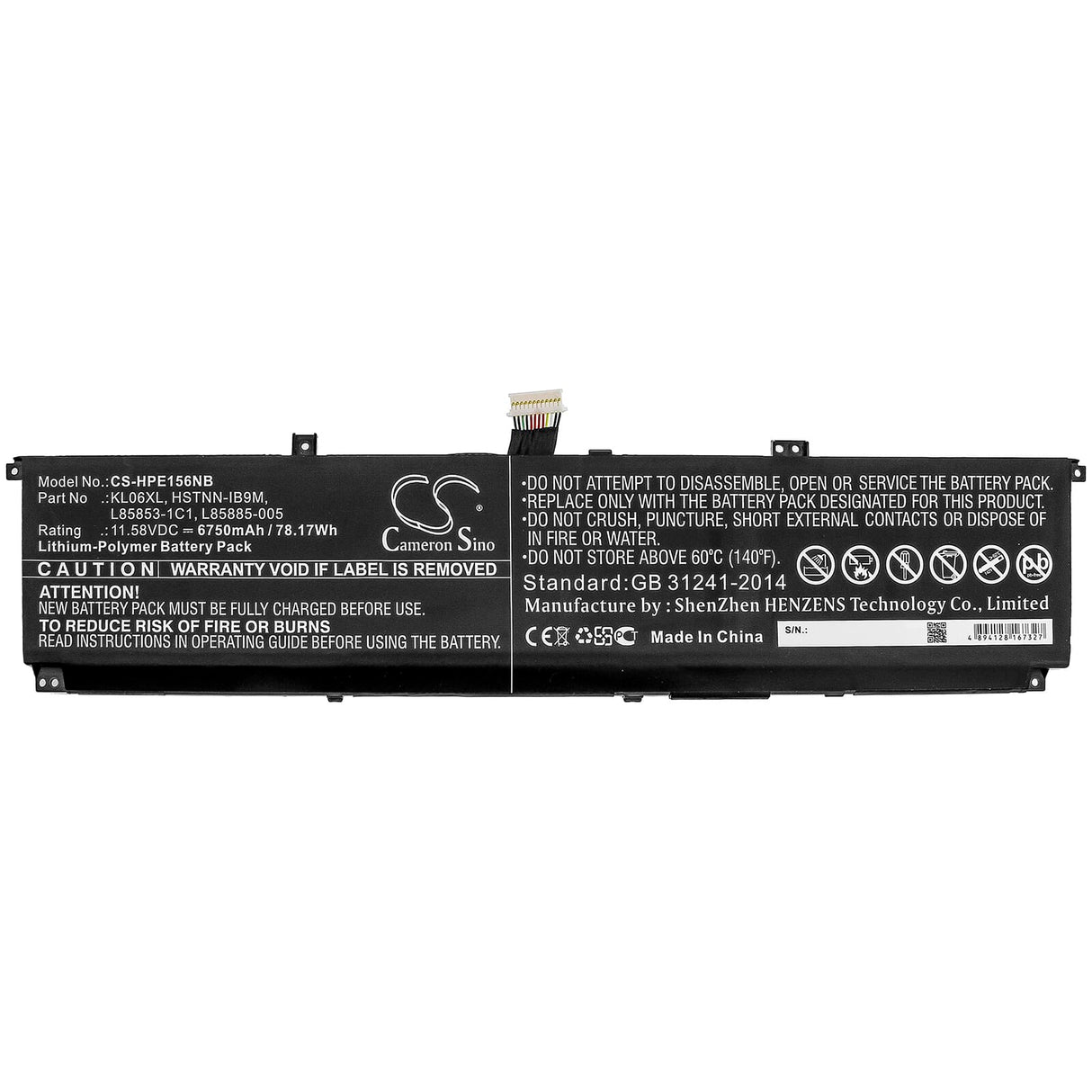 Baterie do notebooku 6750 mAh