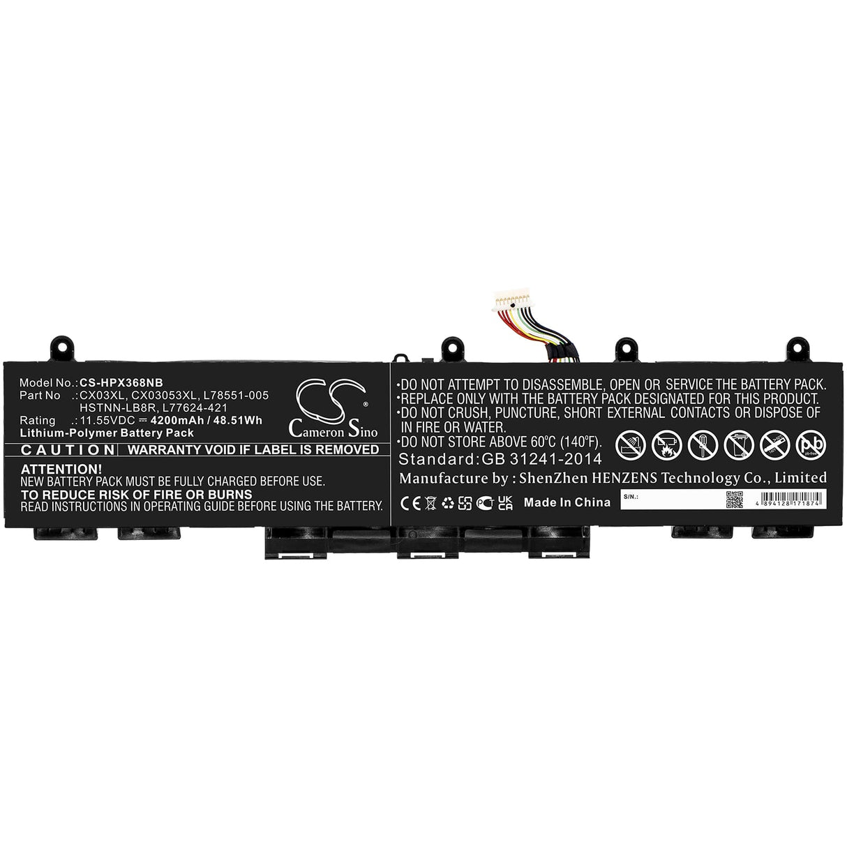 Bateria do laptopa 4200mAh