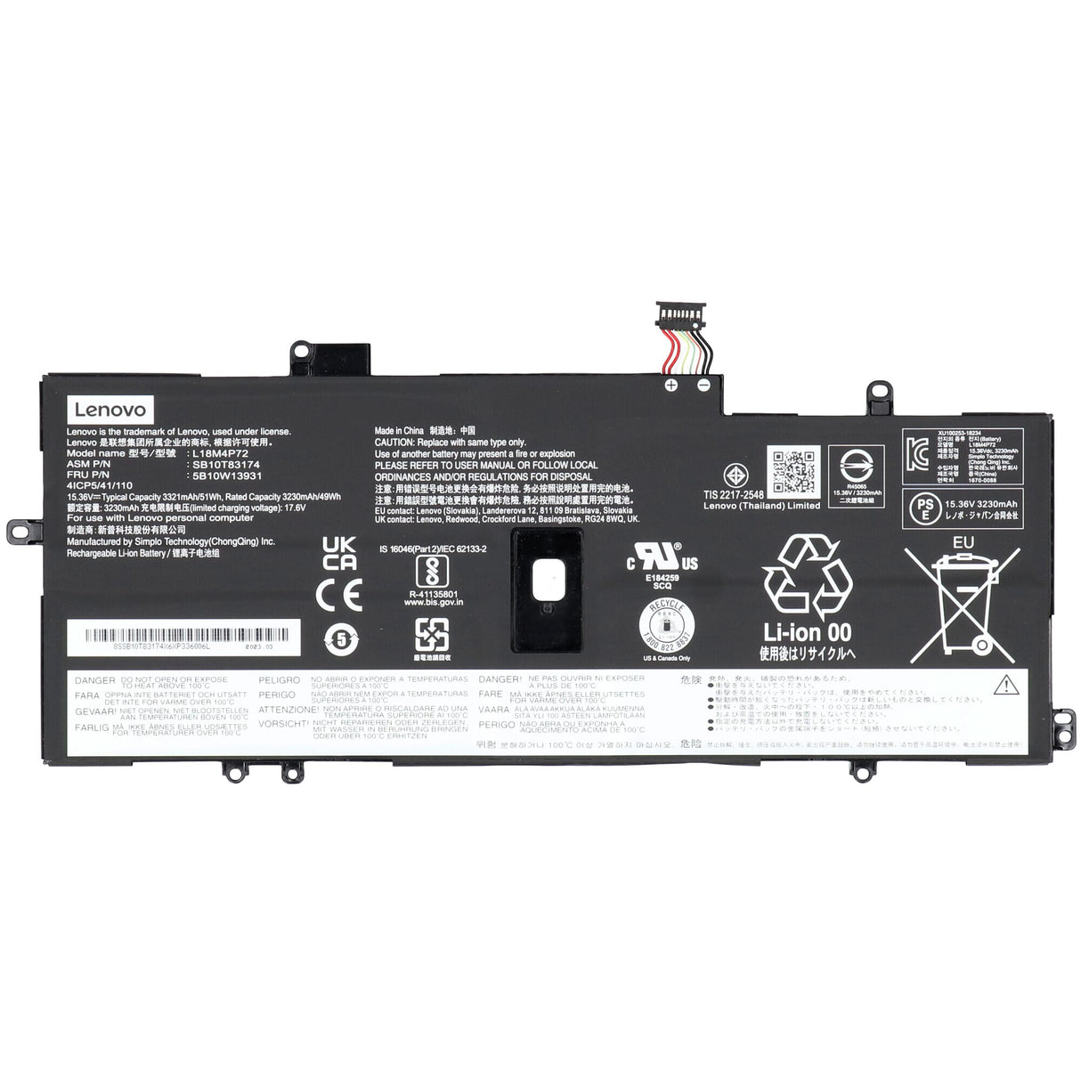 Baterie do notebooku Lenovo 3160 mAh