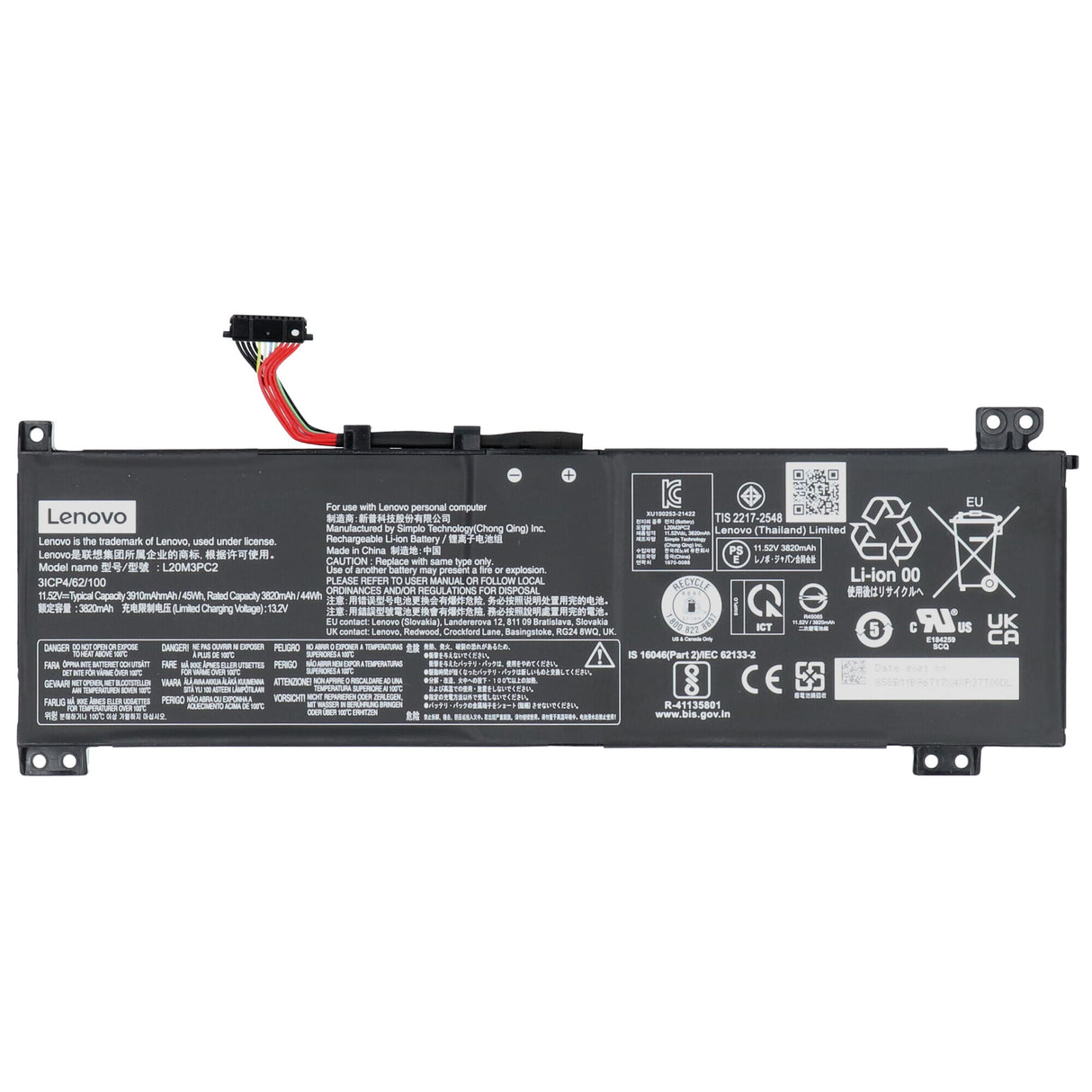 Baterie do notebooku Lenovo 3910 mAh