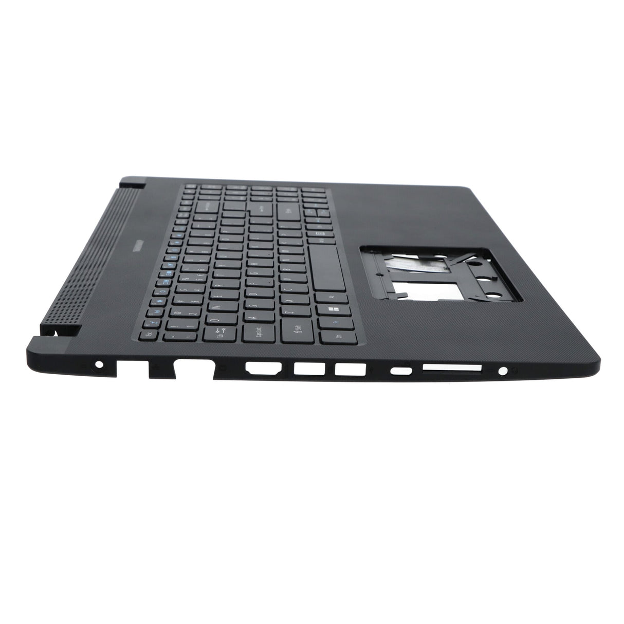 Ty clavier d'ordinateur portable acer qwer us + capot supérieur, bl - noir