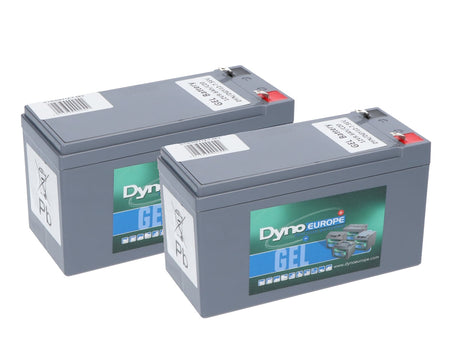 Dyno gel batteri 12v 7,5ah utbytesset (exkl. kablar)