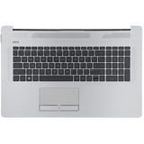 Hp laptop keyboard qwerty us + top cover, backlit (odd)