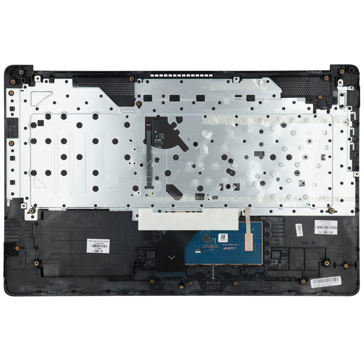 Hp laptop keyboard qwerty us + top cover, backlit (odd)