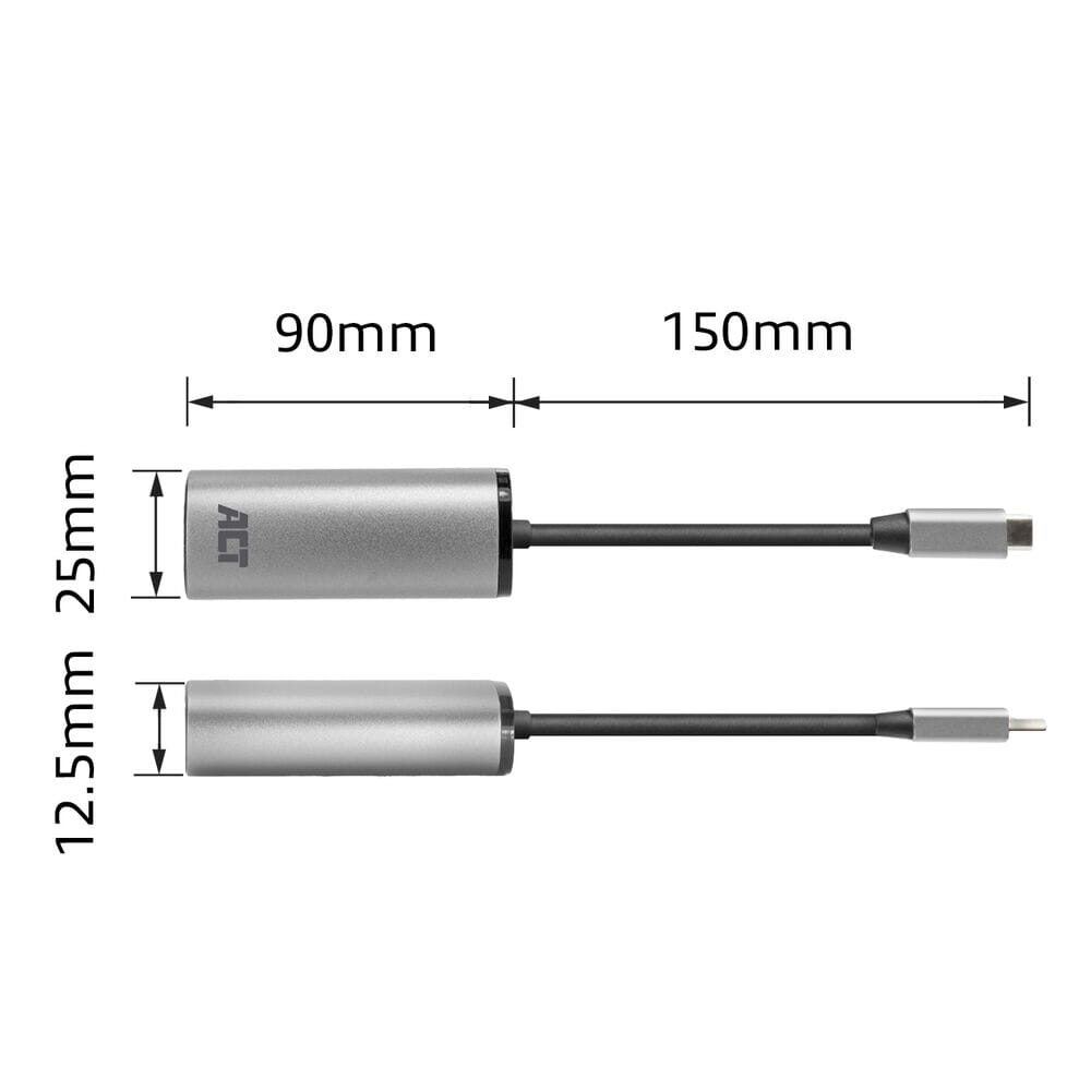 Adapter ACT USB-C do 2.5 Gigabit Ethernet