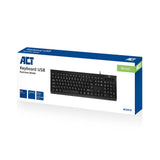 Akt Geschäfts Keyboard USB (Qwerty US Layout)