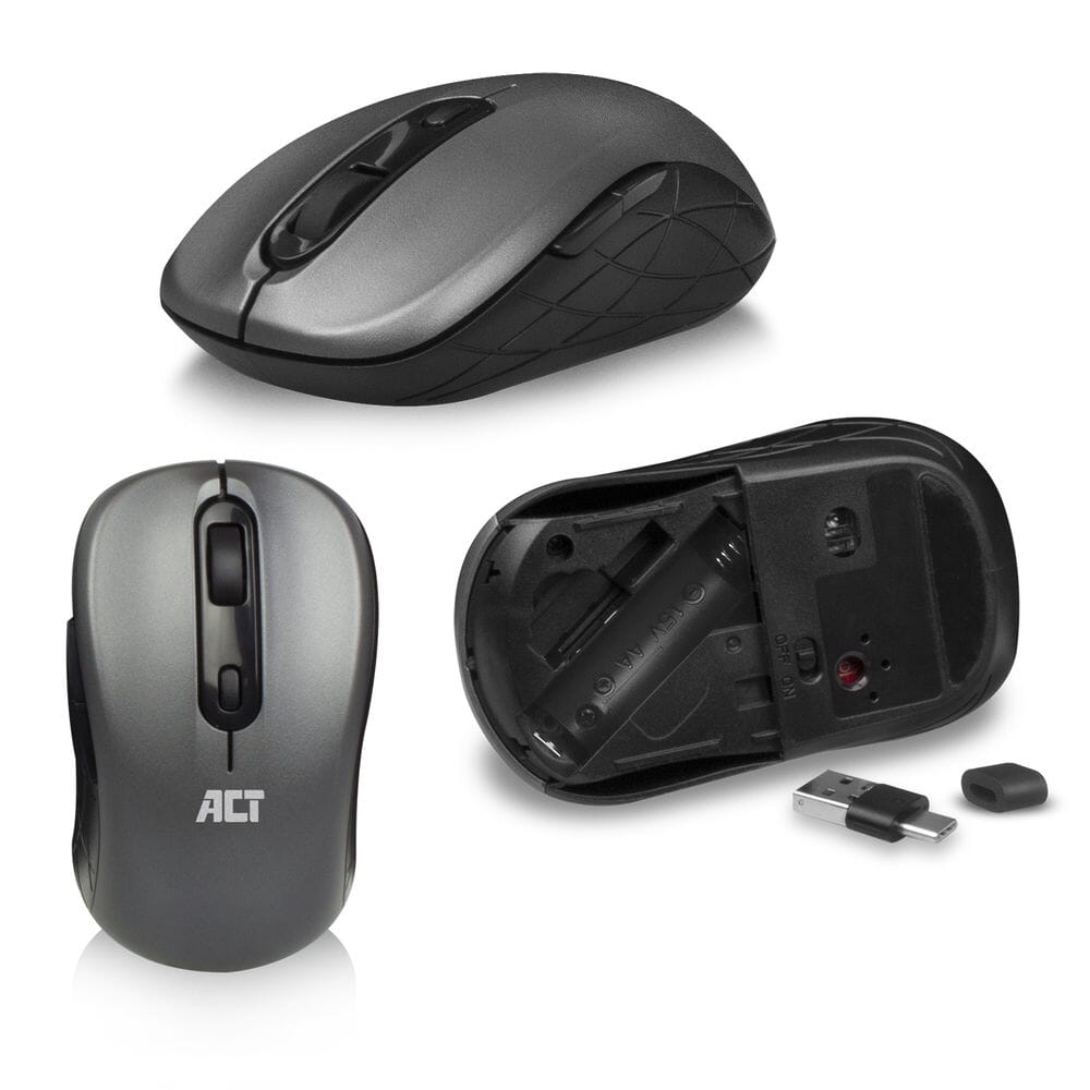 ACT Wireless Set com teclado e mouse (Layout Qwerty US)