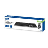 ACT Wireless Set com teclado e mouse (Layout Qwerty US)
