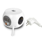 Act square power strip (pdu) with 3 sockets type f 1.5m