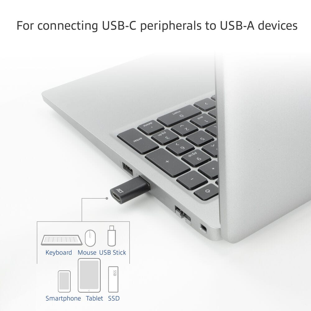 Act adaptér USB-A samec na USB-C samice