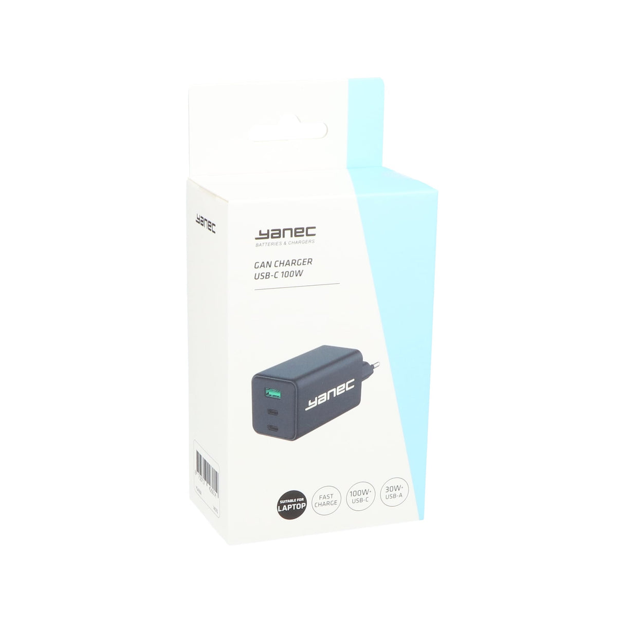 Act Yanec Compe Gan Charger USB-A USB-C 100W