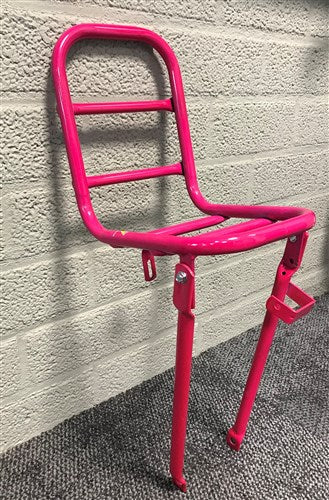 Transportadora dianteira 20 cm rosa 20 polegadas