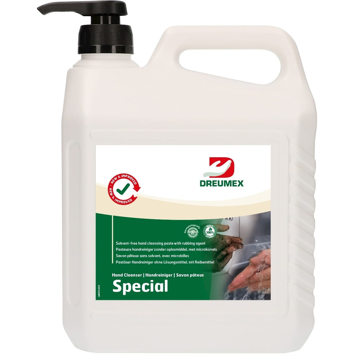 Dreumex Hand Cleaner Hand Soap Special 2,7 kg Can avec pompe