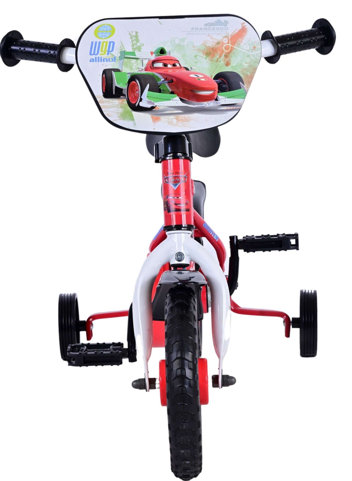 Disney Disney Kinderfiets Jongens 10 inch Rood Doortrapper