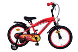 Disney Disney Disney Children's Bike Boys 16 -calowe czerwone 2 hamulce ręczne