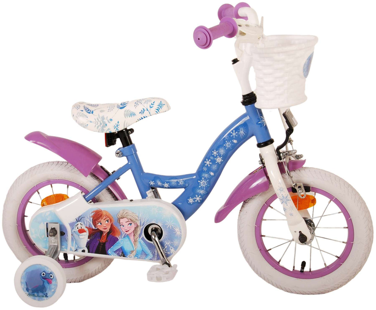 Disney Frozen II 12 tommer 23 cm piger Knap bremseblå lilla