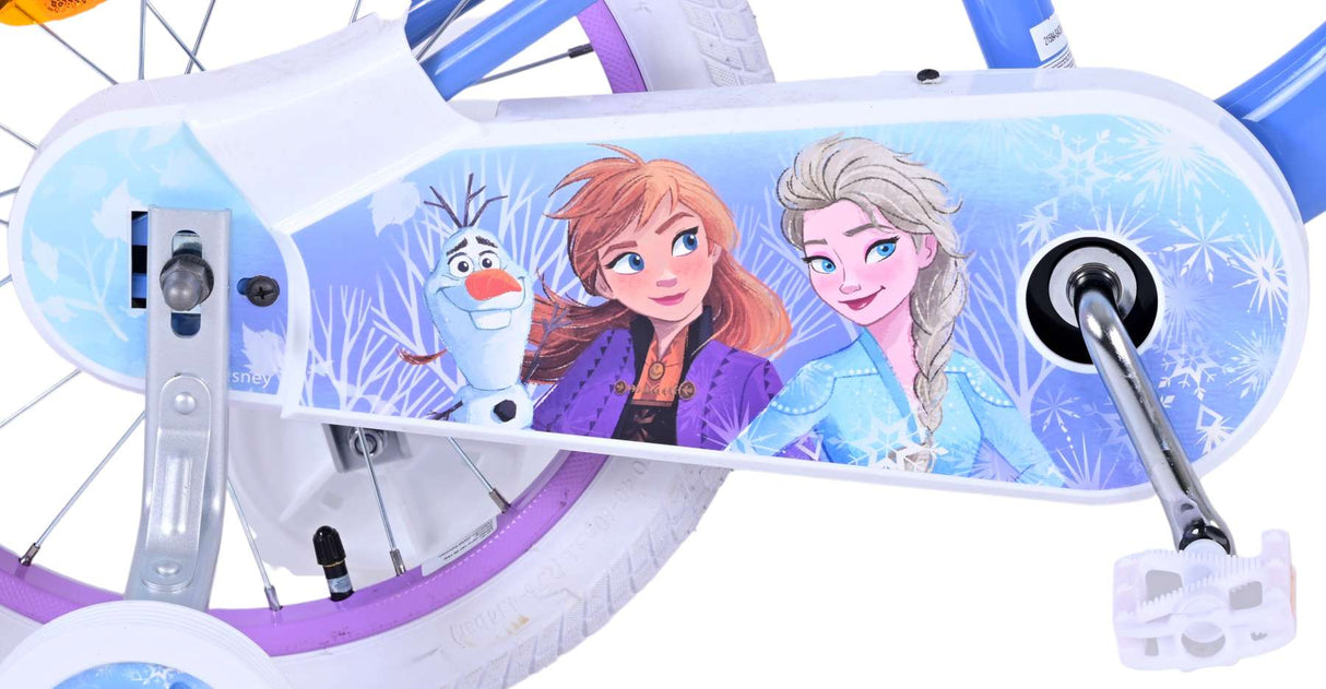 Disney Frozen II 16 pouces 29 cm Girls Knap Frein bleu violet