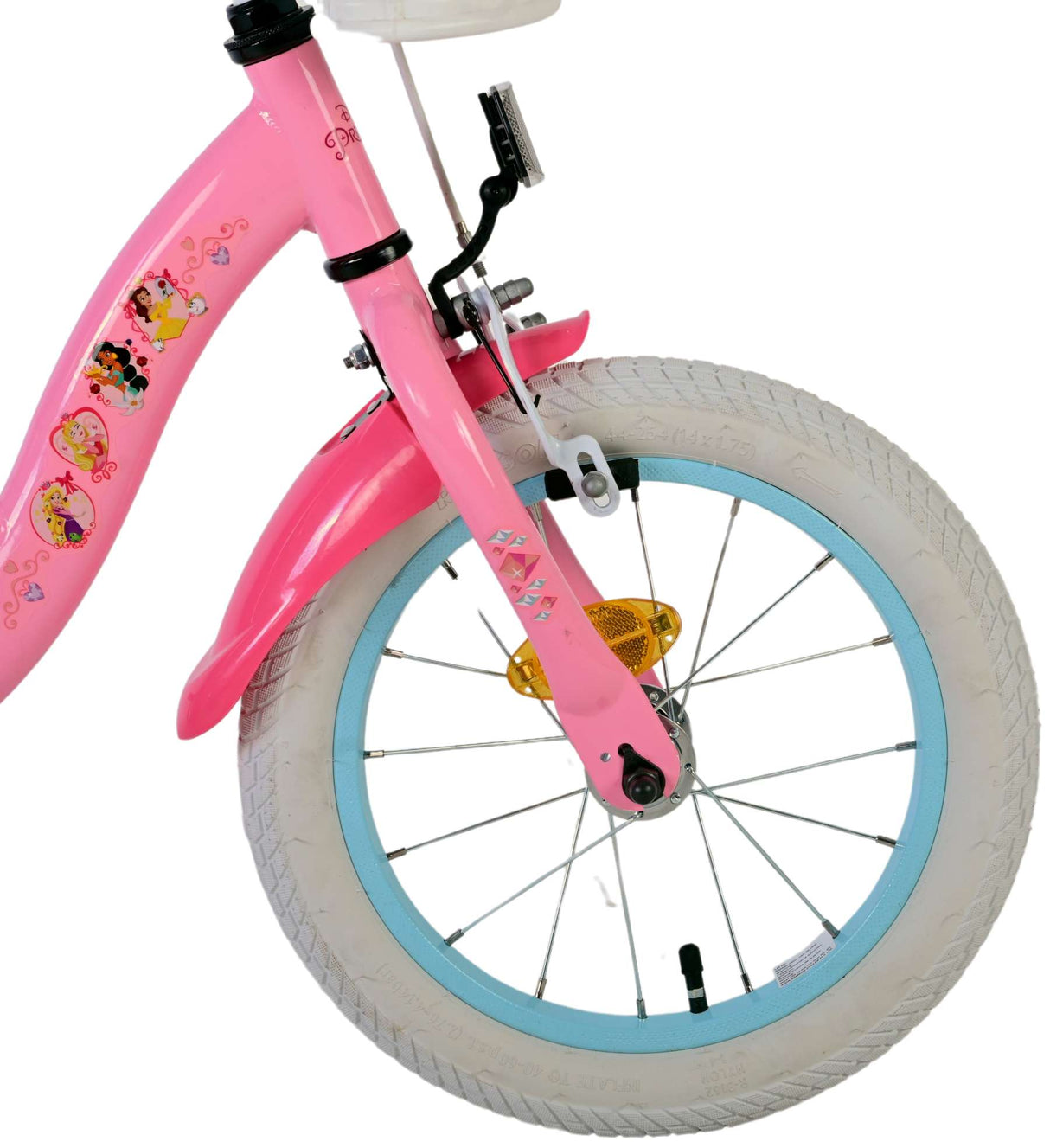 Disney Princess Bike para bicicletas para niños de 14 pulgadas rosa