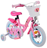 Disney Princess Kinderfiets Meisjes 12 inch Roze