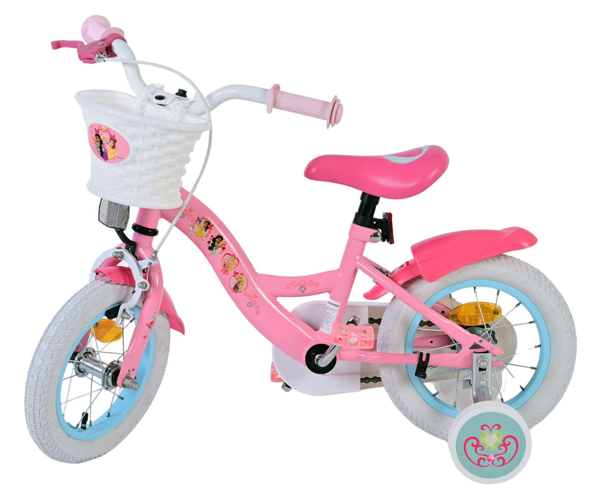 Disney Princess Kinderfiets Meisjes 12 inch Roze