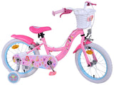 Disney Princess Children's Bike Girls 16 palcové růžové dvě ruční brzdy