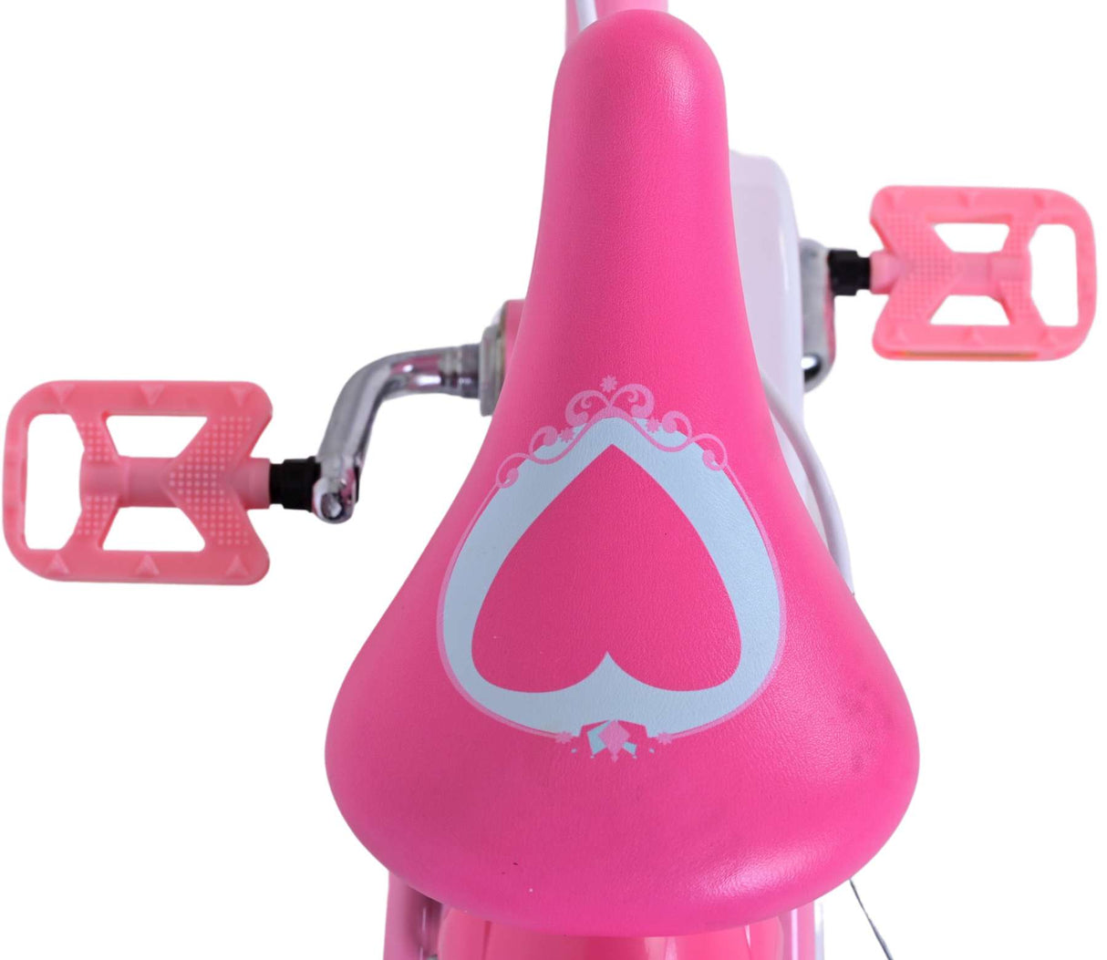 Disney Princess Kinderfiets Meisjes 16 inch Roze Twee Handremmen