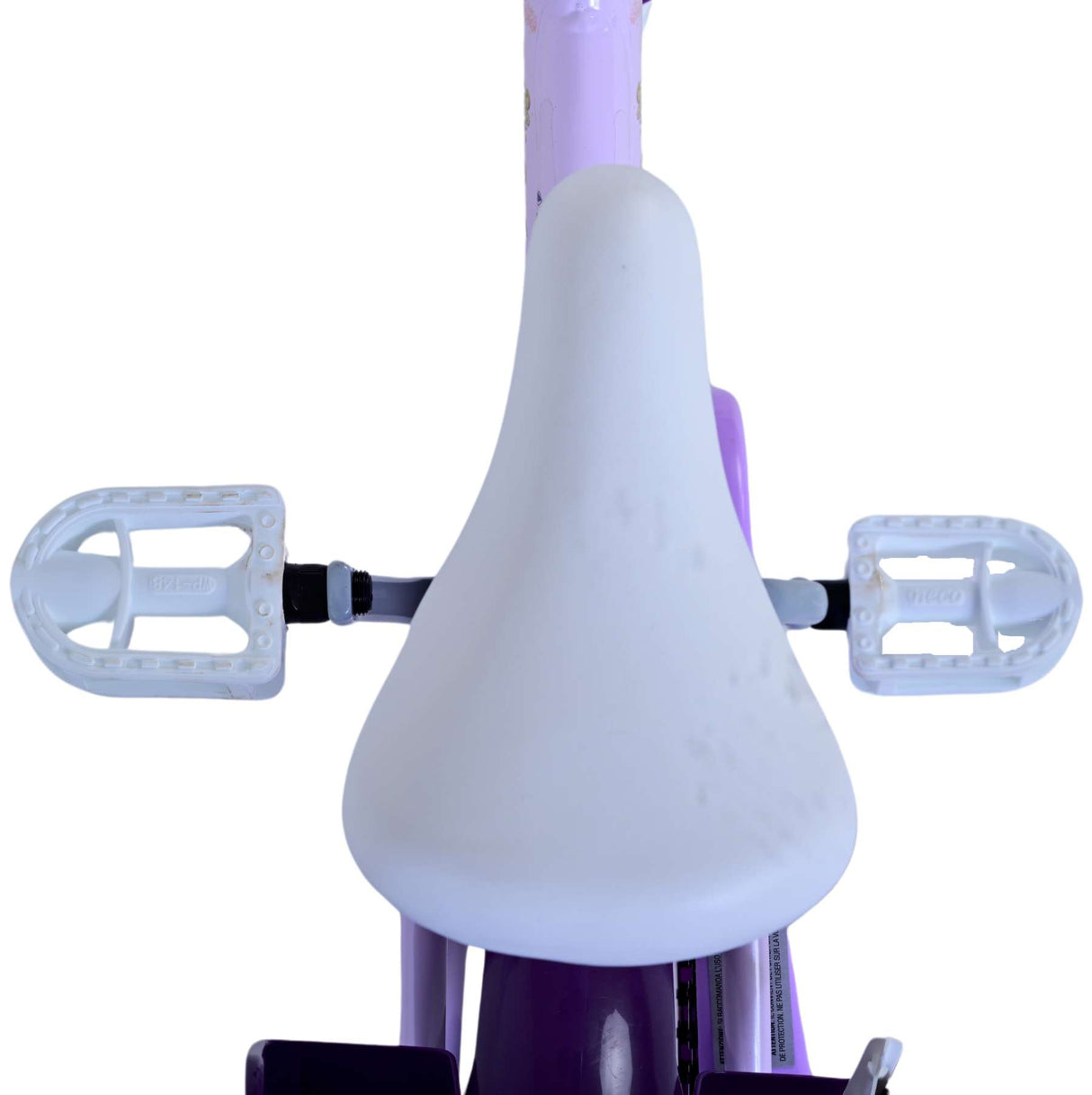 Wish Wish Wish Kinderfiets Meisjes 12 inch Paars