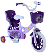 Wish Wish Wish Kinderfiets Meisjes 12 inch Paars