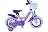 Wish Wish Kinderfiets Meisjes 12 inch Paars Twee Handremmen