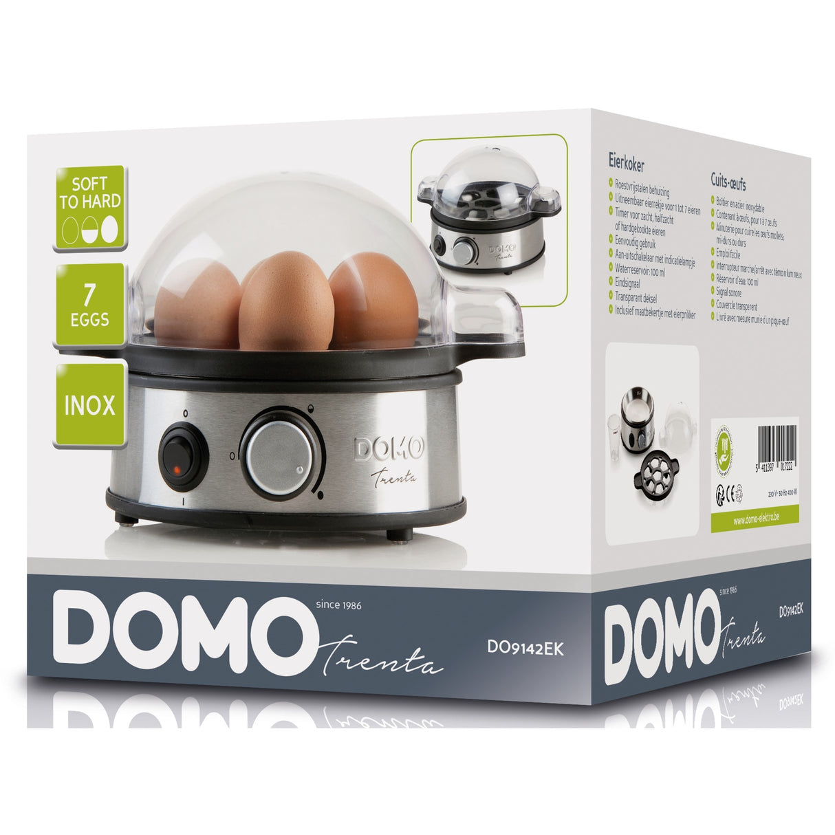 Domo egg komfyr Trenta do9142ek