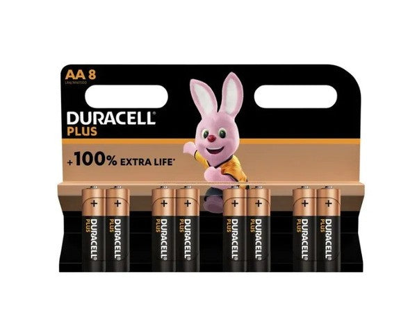 Duracell Plus 100% AA 8-pack LR6 MN1500 (24 pieces)