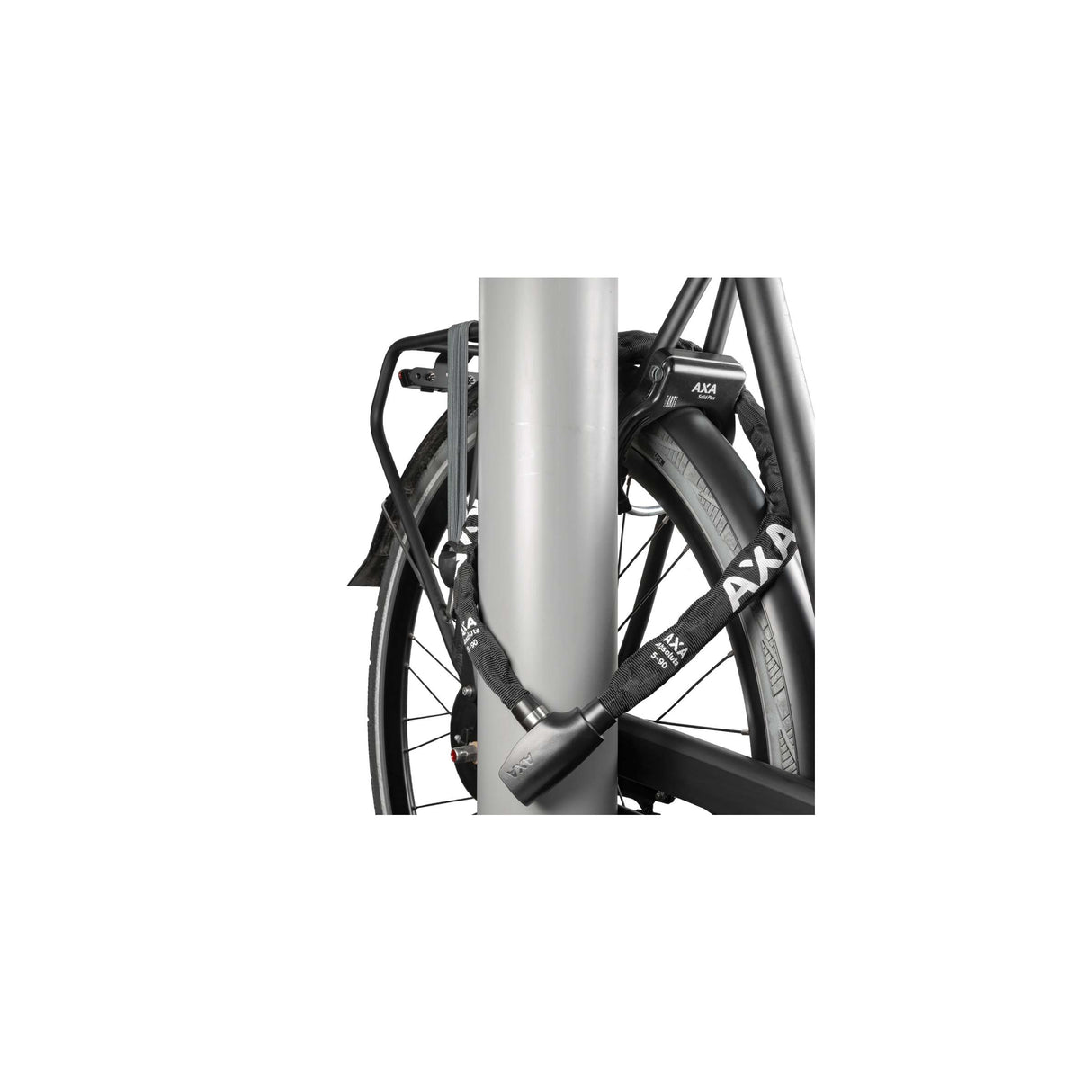Axa chain lock absolute c5-90 code black safety index 7
