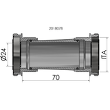 Elvedes BSA IB30 Italian thread bottom bracket 24 mm