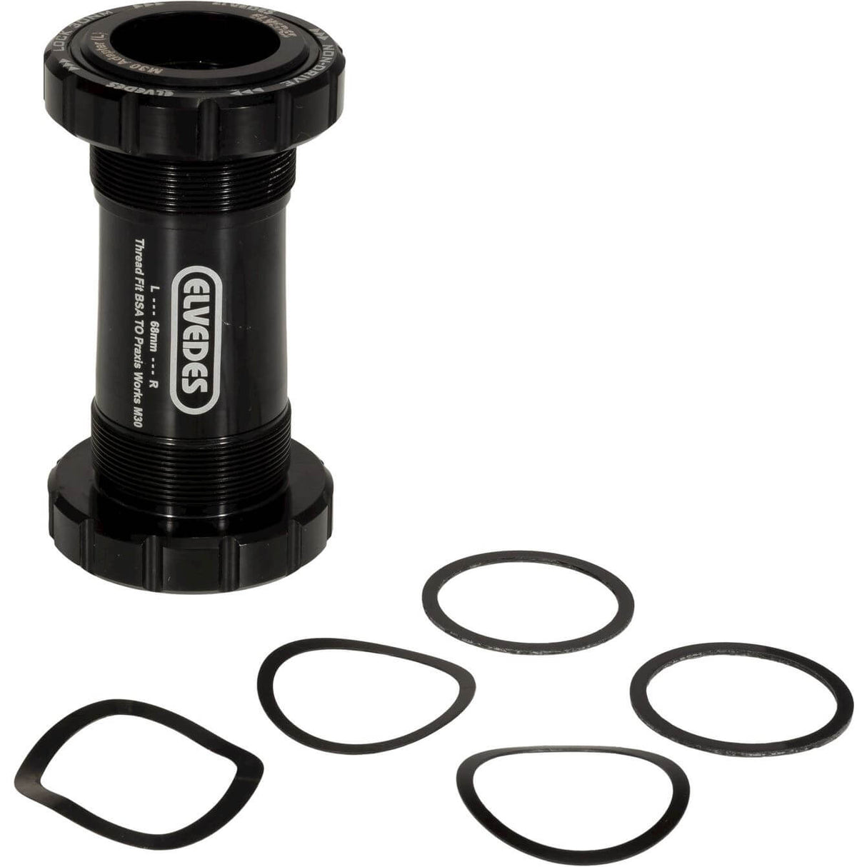 Elvedes Trapas Thread fit voor road MTB 68-73 mm